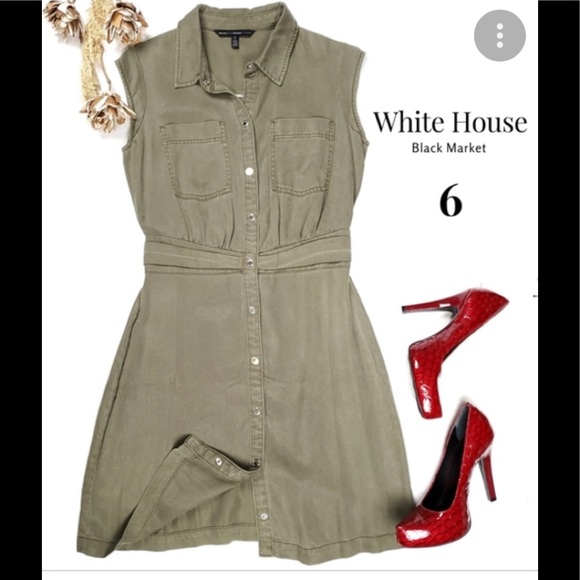 White House Black Market Dresses & Skirts - WHBM denim dress